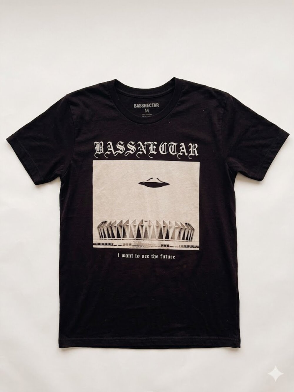 Bassnectar Graphic Tee Black EDM Festival Shirt Medium